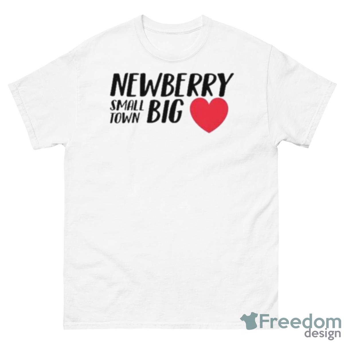 Newberry Small Town Big New Shirt - 500 Men’s Classic Tee Gildan Newberry Small Town Big New Shirt - 500 Men’s Classic Tee Gildan