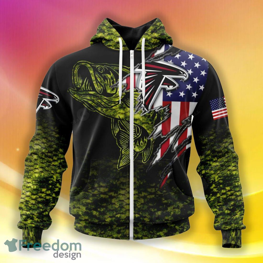 NFL Atlanta Falcons Hoodie 3D Gifts For Veterans Day