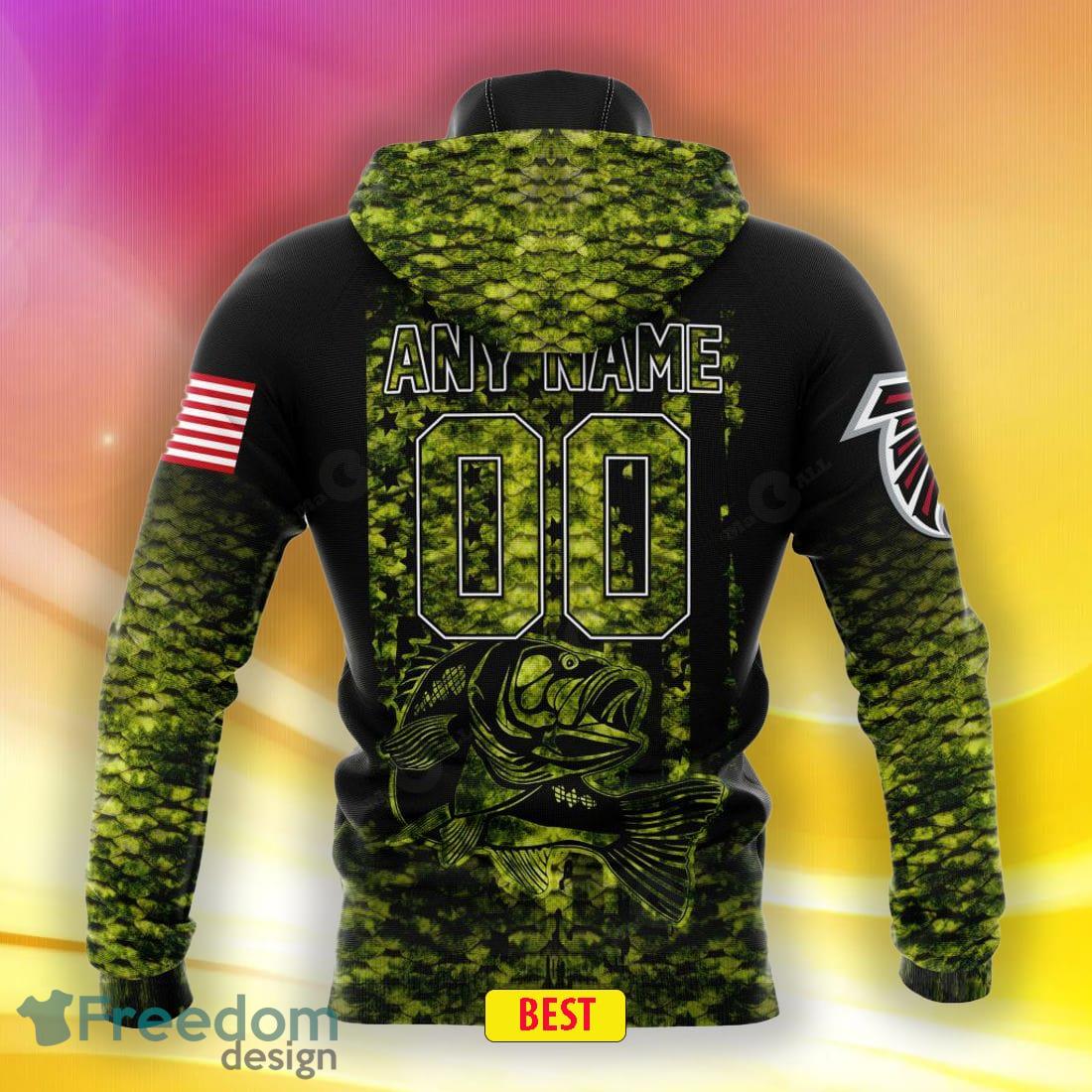 Baltimore Ravens NFL Personalized Your Name Fishing Camo Hoodie 3D All Over  Print