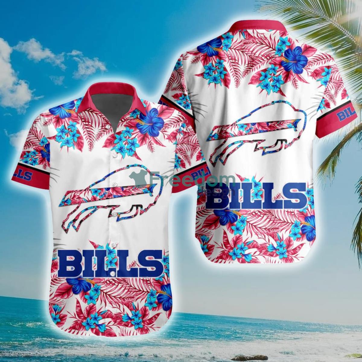 NFL Buffalo Bills Special Floral Hawaiian Shirt Product Photo 1