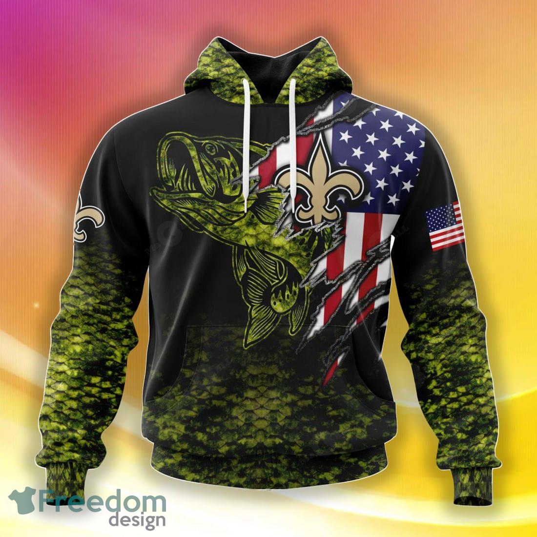 NFL New York Giants Special Camo Fishing Hoodie Sweatshirt 3D Custom Number  And Name - Freedomdesign