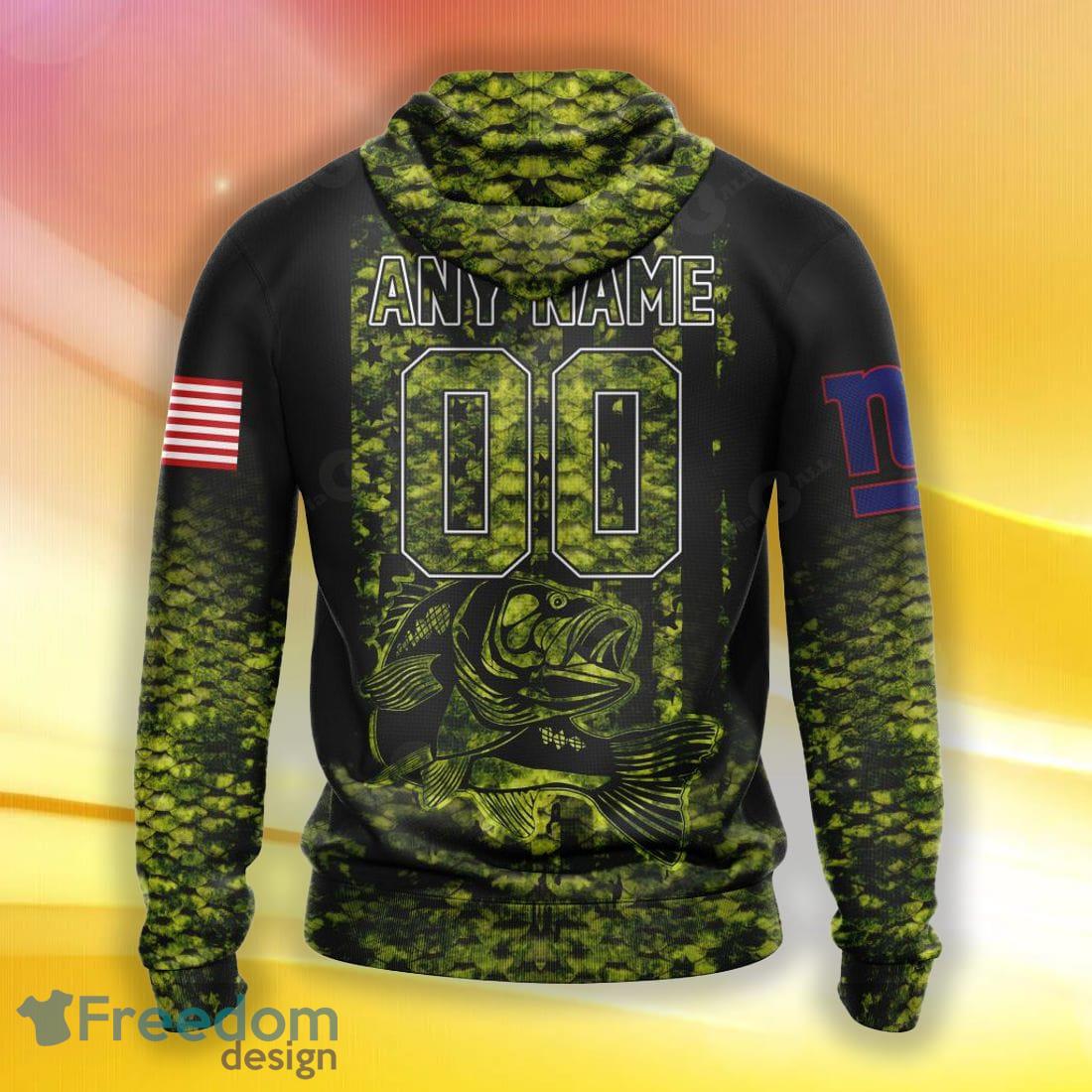 Custom New York Giants Special Camo Fishing Shirt NFL Hoodie 3D