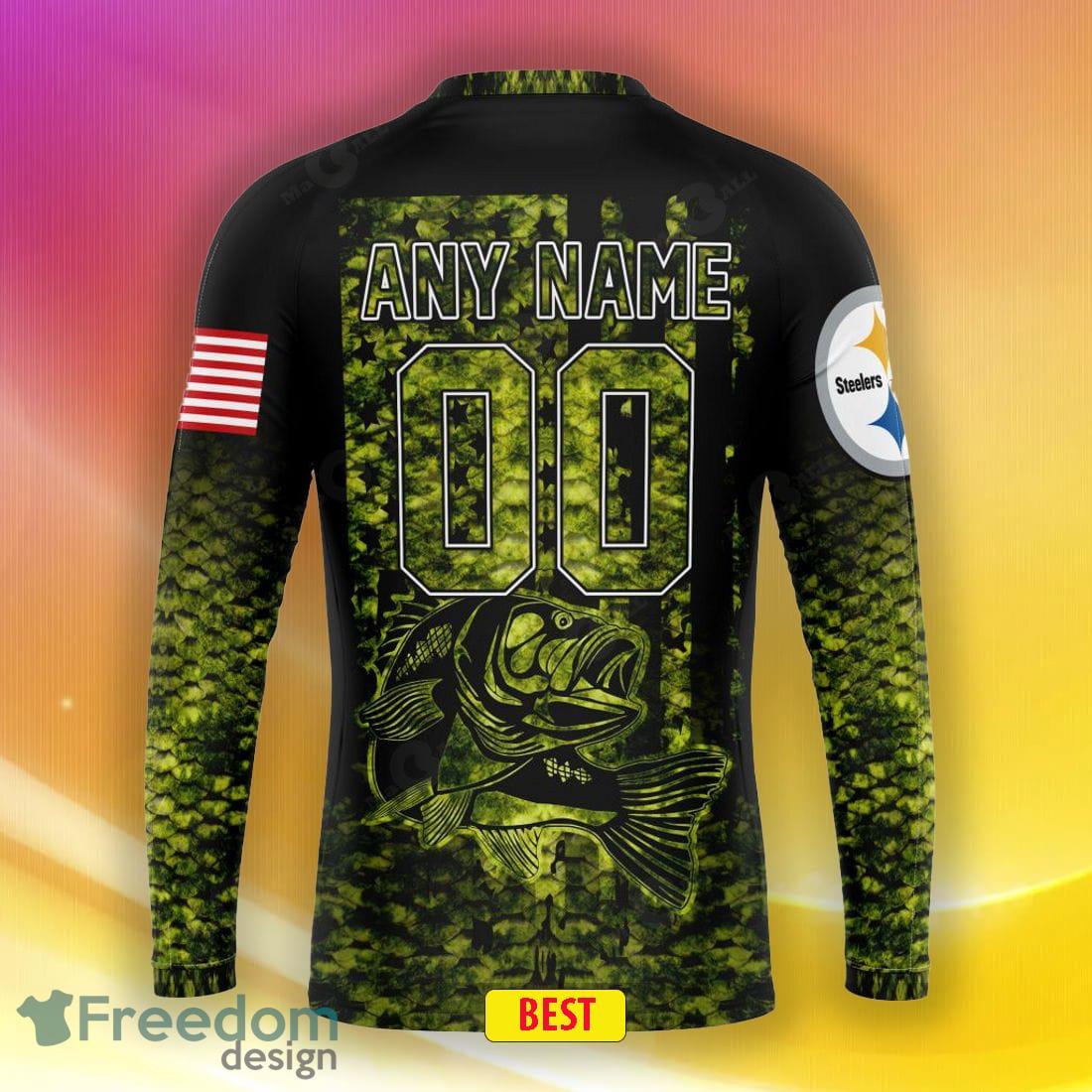 NFL Pittsburgh Steelers Special Camo Fishing Hoodie Sweatshirt 3D Custom  Number And Name - Freedomdesign