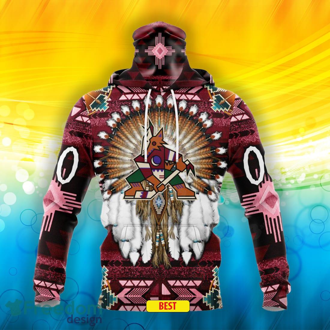 Custom Name And Number NHL Arizona Coyotes Sweatshirt Hoodie 3D