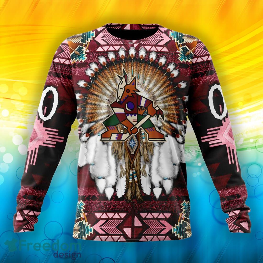 NHL Arizona Coyotes Special Native Costume Hoodie Sweatshirt 3D