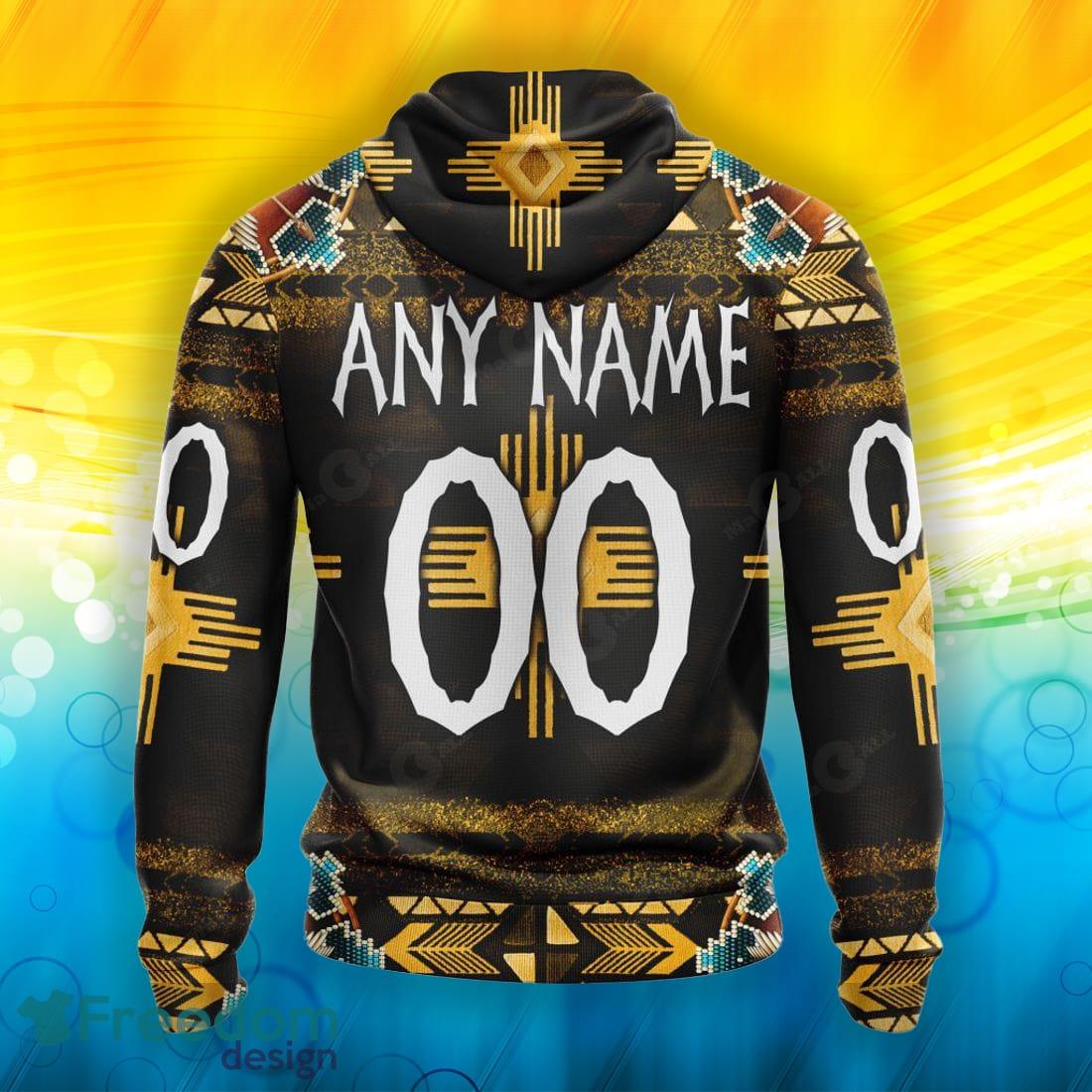 NHL Boston Bruins Special Native Costume Hoodie Sweatshirt 3D Custom Number  And Name - Freedomdesign