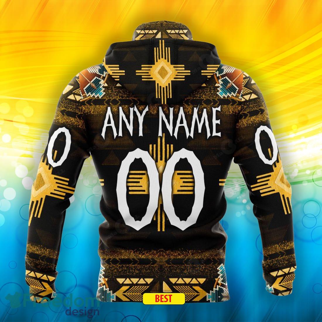 NHL Boston Bruins Special Native Costume Hoodie Sweatshirt 3D Custom Number  And Name - Freedomdesign