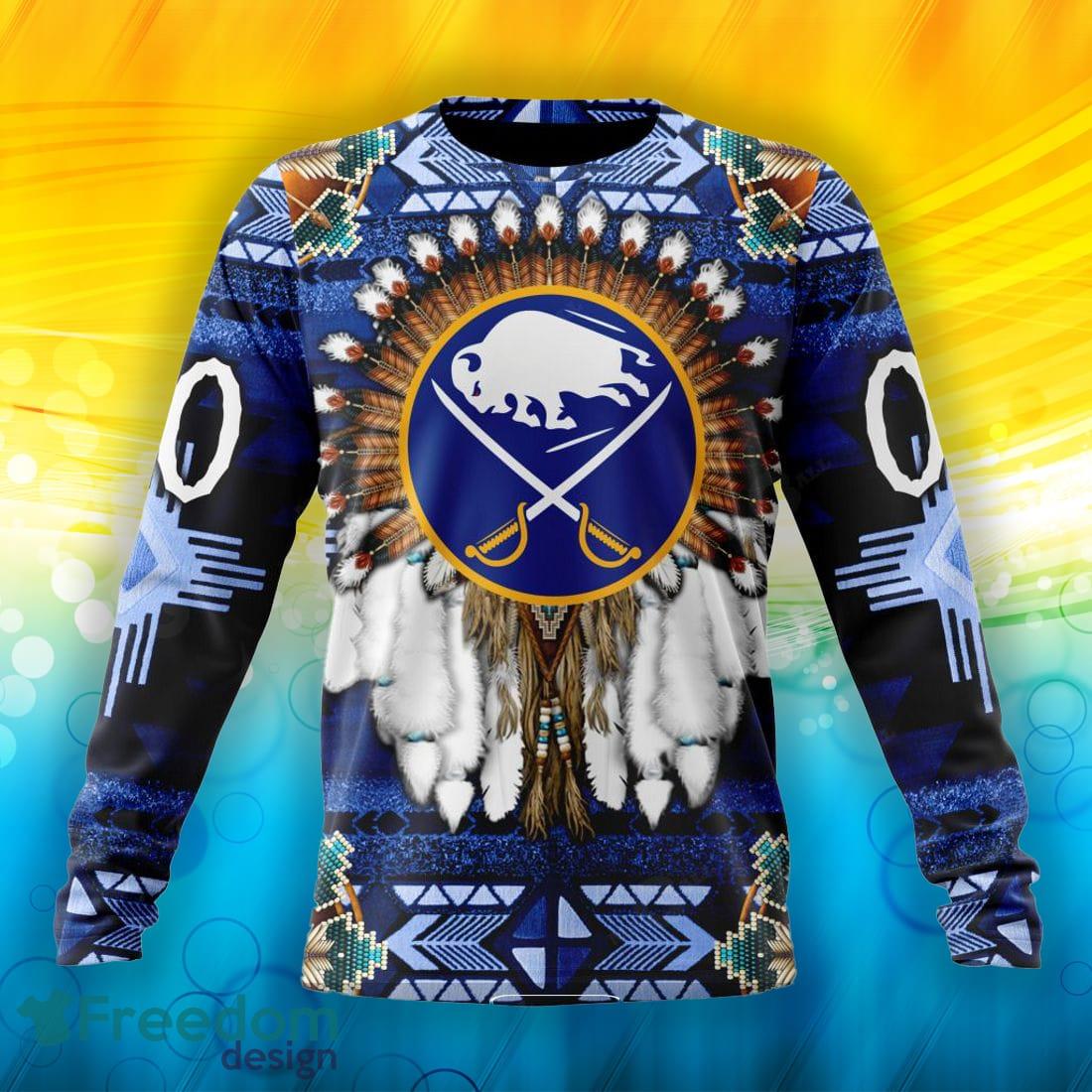 NHL Buffalo Sabres Special Native Costume Hoodie Sweatshirt 3D