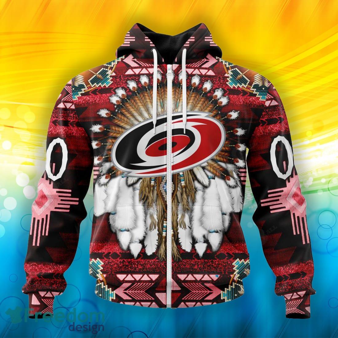 Custom Chicago Blackhawks Native Costume Sweatshirt NHL Hoodie 3D - Bring  Your Ideas, Thoughts And Imaginations Into Reality Today