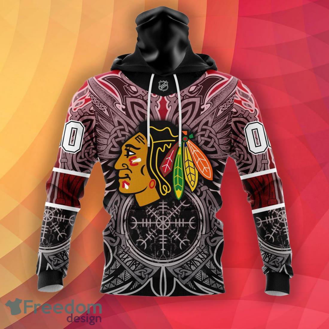 Chicago Blackhawks Youth NHL Pullover 1/4th Zip Up Jacket - Red