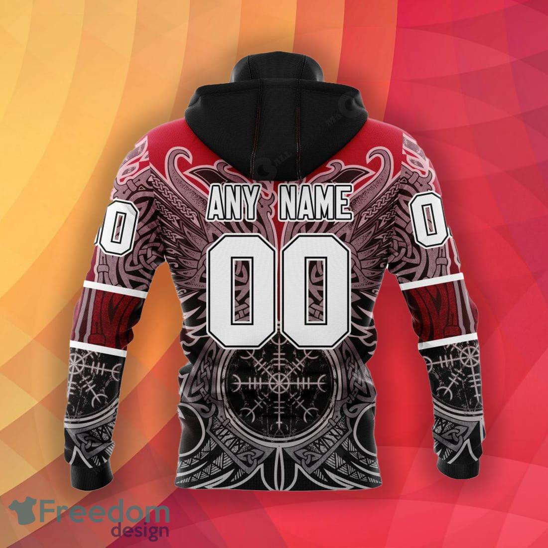 NFL Arizona Cardinals Norse Viking Symbols Personalized Hoodie