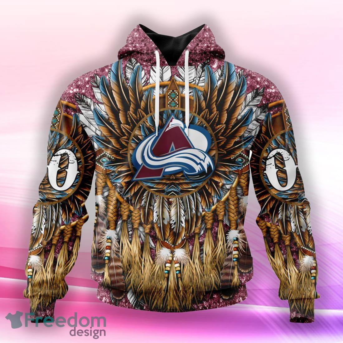 NHL Colorado Avalanche 3D Hoodie Zip Hoodie For Colorado Avalanche Fans