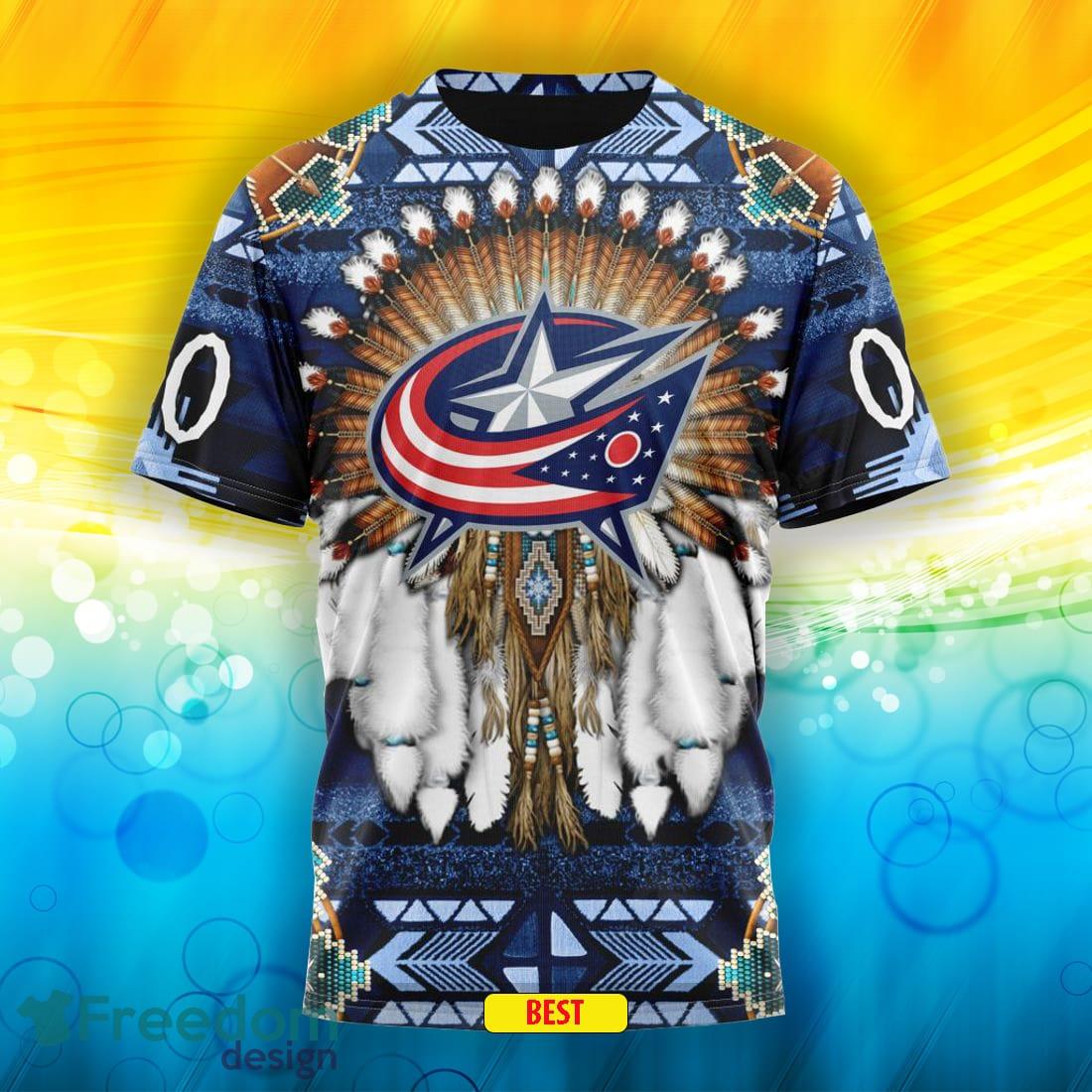 NHL Columbus Blue Jackets Personalized 3D Mask Hoodie Ver 01 - USALast