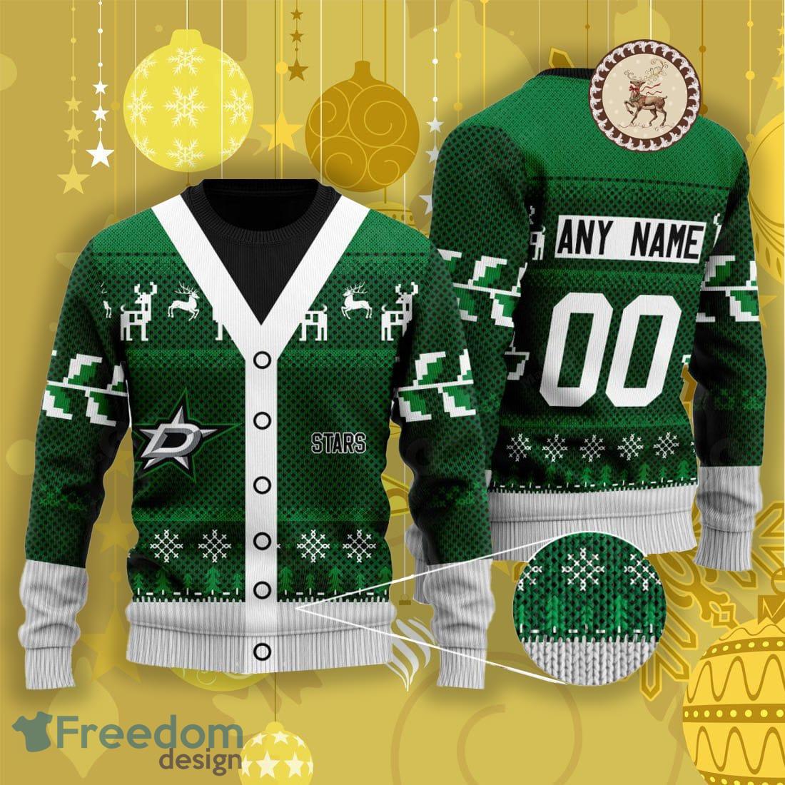 NHL Dallas Stars – Specialized Print 3D 3D Sweater For Christmas