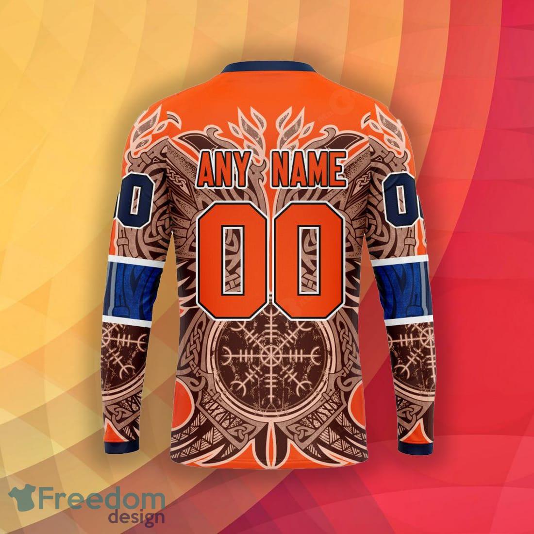 Custom Edmonton Oilers Unisex Sweatshirt NHL Hoodie Christmas