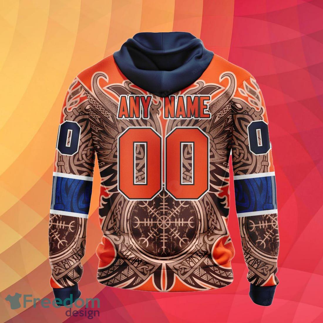 Edmonton Oilers Hoodie 3D With Hooded Long Sleeve gift for fans -Jack sport  shop