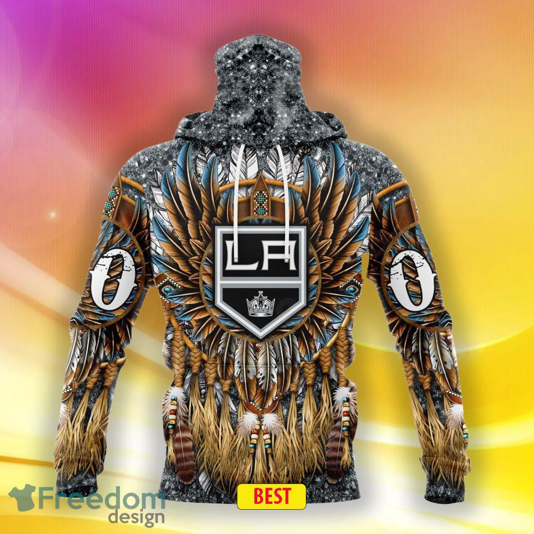 NHL Los Angeles Kings Native Design CUSTOM Hoodie 