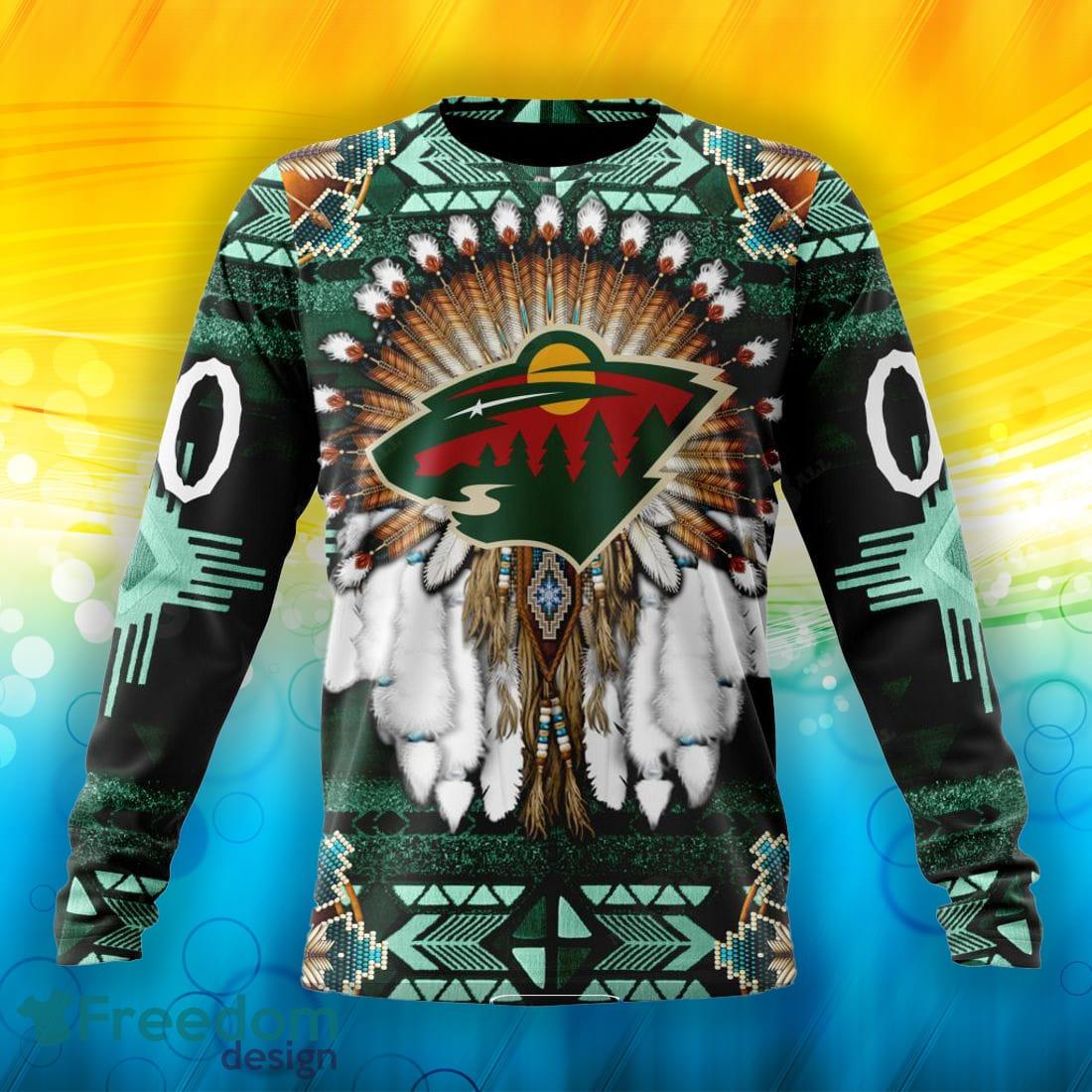Minnesota Wild NHL Custom Number And Name 3D Sweatshirt For Fans AOP  Christmas Gift Sweater - Banantees