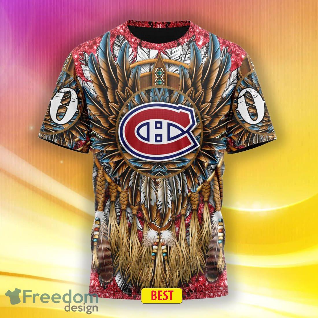 NHL Edmonton Oilers Special Native Costume Hoodie Sweatshirt 3D Custom  Number And Name - Freedomdesign