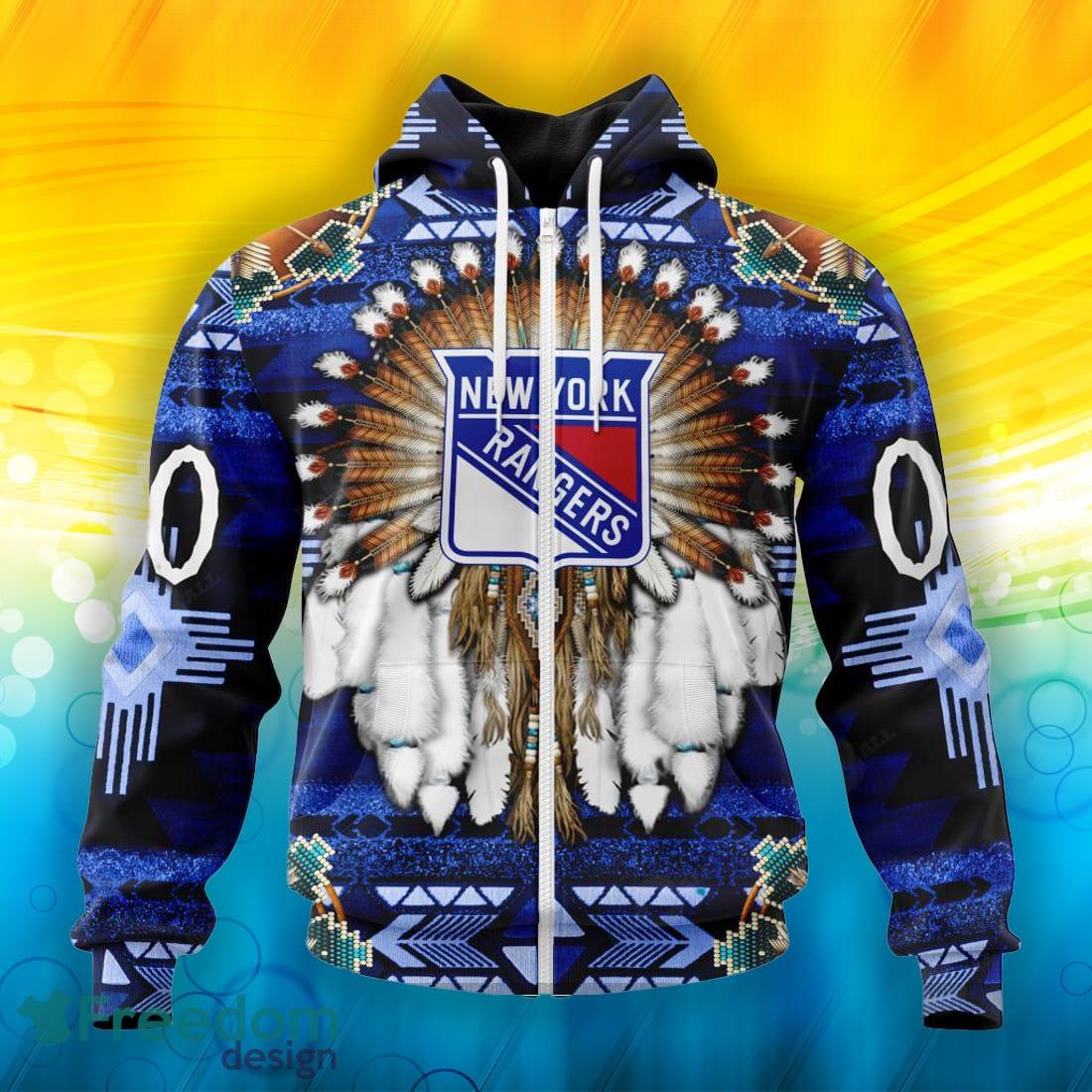 Custom Name And Number NHL New York Rangers Sweatshirt Hoodie 3D