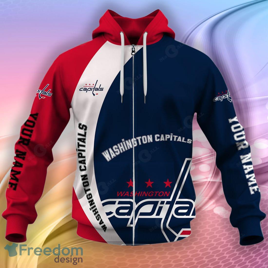 Washington Capitals Custom Name And Number NHL Fans Polo Shirt -  Freedomdesign