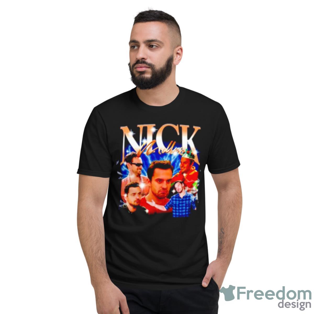 Nick Miller Retro 90s Shirt - Short Sleeve T-Shirt