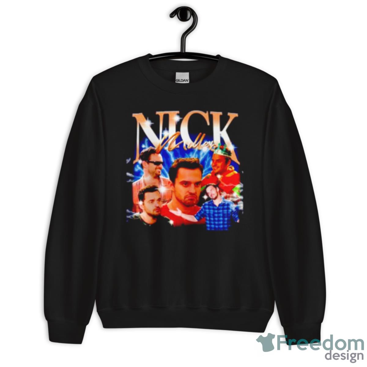 Nick Miller Retro 90s Shirt image Nick Miller Retro 90s Shirt - Unisex Crewneck Sweatshirt