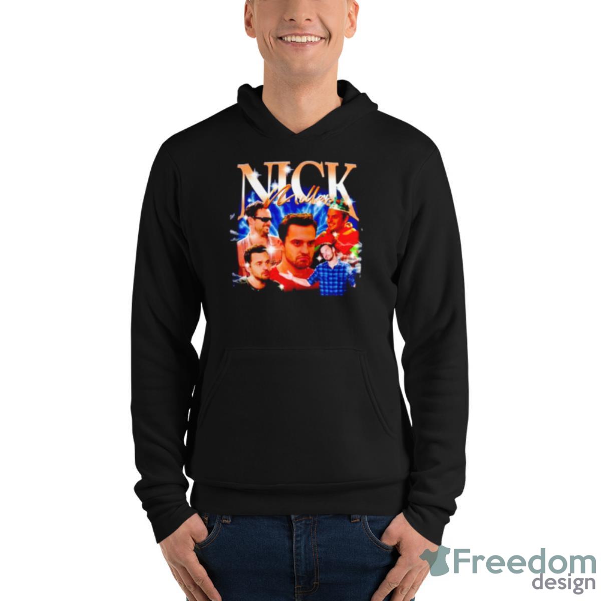 Nick Miller Retro 90s Shirt - Unisex Fleece Pullover Hoodie Nick Miller Retro 90s Shirt - Unisex Fleece Pullover Hoodie
