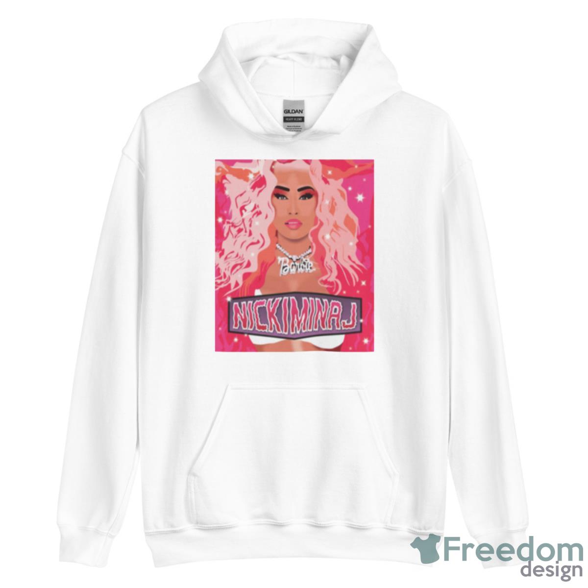 Nicki Minaj Barbie Hip Hop Rap Singer Shirt image Nicki Minaj Barbie Hip Hop Rap Singer Shirt - Unisex Heavy Blend Hooded Sweatshirt