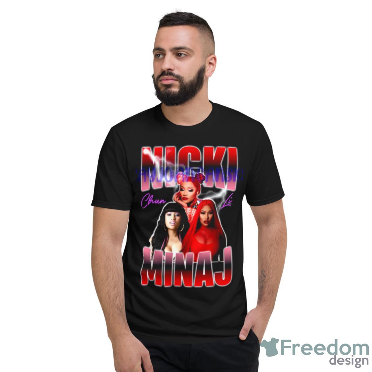 Nicki Minaj Rapper 90s Hip Hop Retro Shirt - Short Sleeve T-Shirt