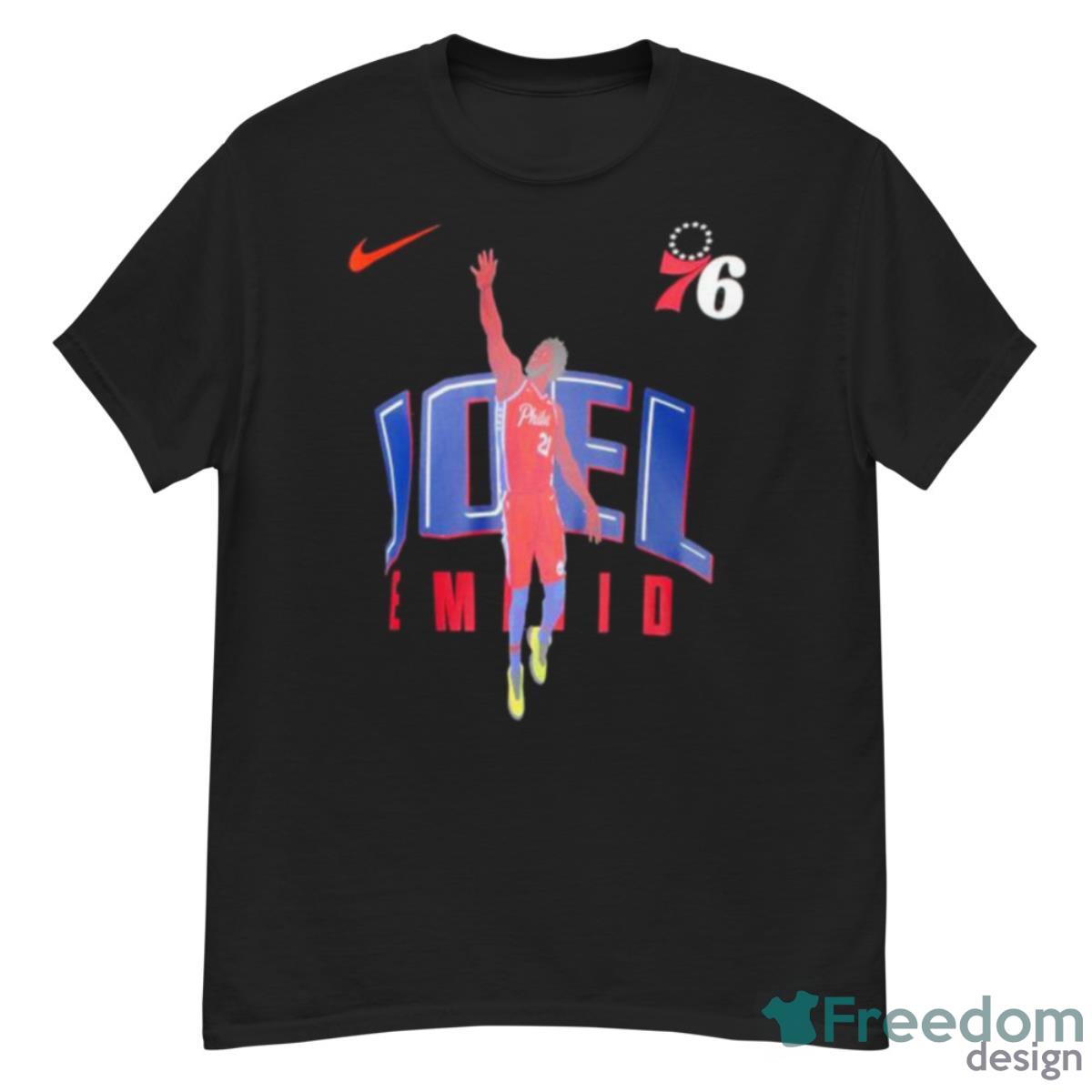 Nike Joel Embiid Black Philadelphia 76ers Hero Performance T Shirt - G500 Men’s Classic T-Shirt