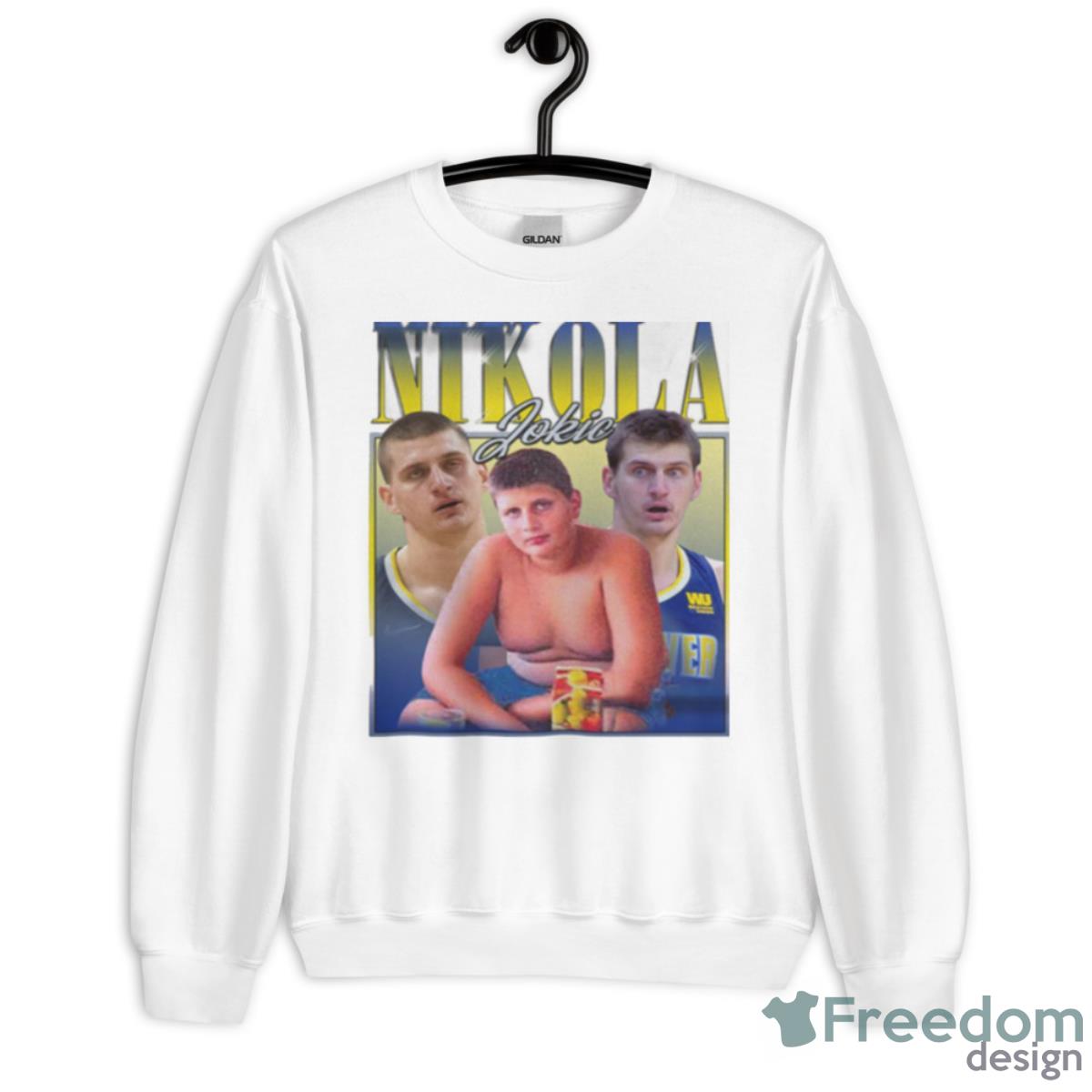 Nikola Jokic Basketball Mvp Classic Shirt - Unisex Heavy Blend Crewneck Sweatshirt