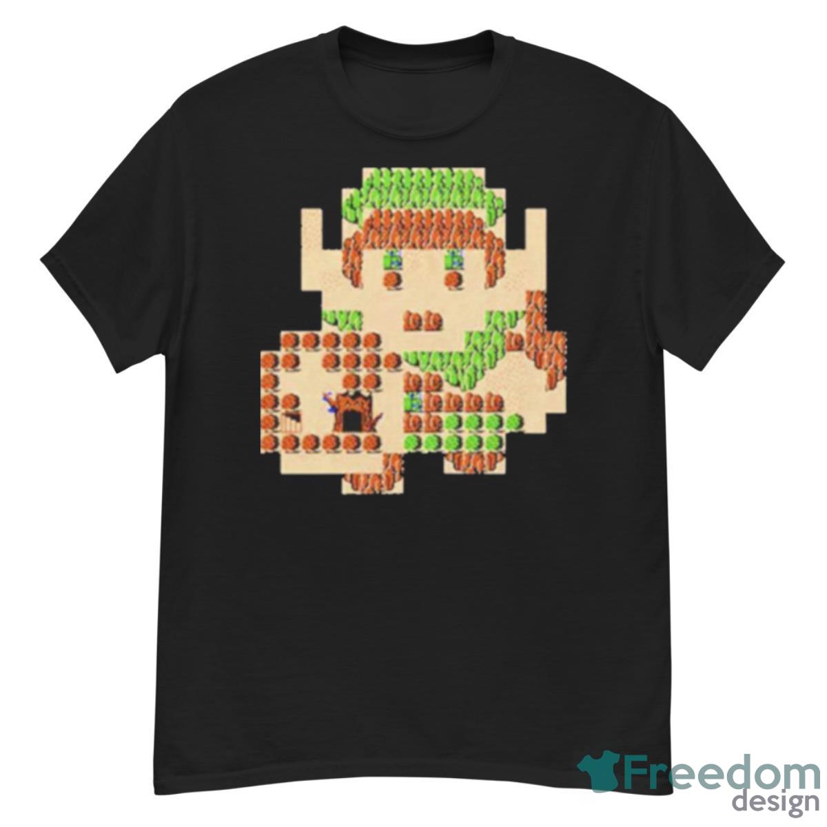 Nintendo Zelda 8 Bit Map Link Shirt - G500 Men’s Classic T-Shirt