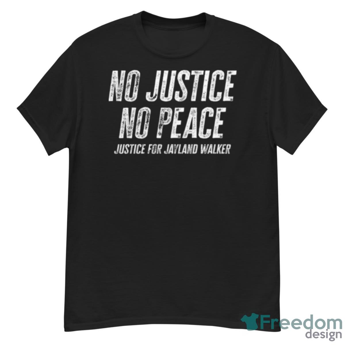 No Justice No Peace Justice For Jayland Walker Vintage Shirt - G500 Men’s Classic T-Shirt