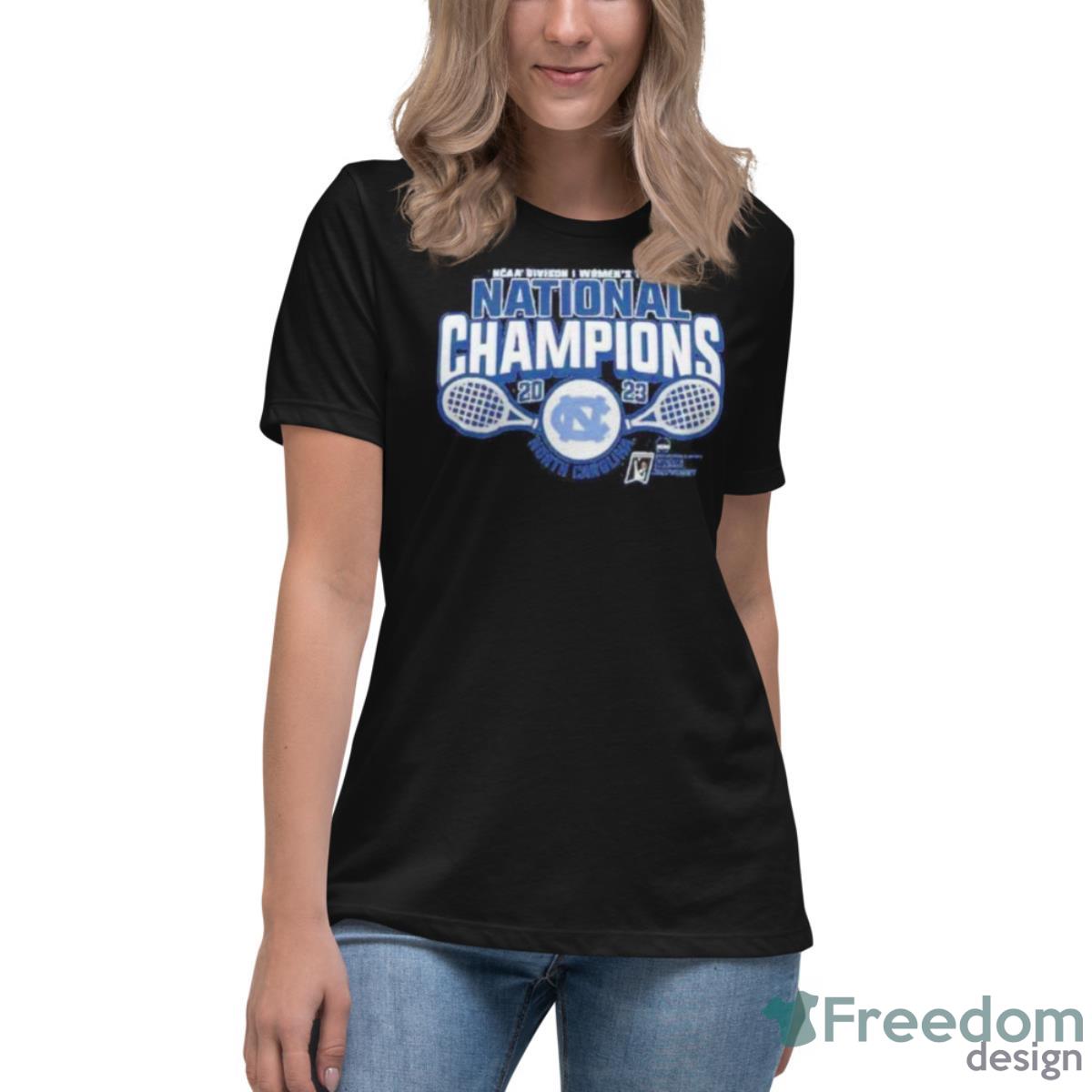 North Carolina Tar Heels 2023 NCAA Wotennis National Champions Shirt