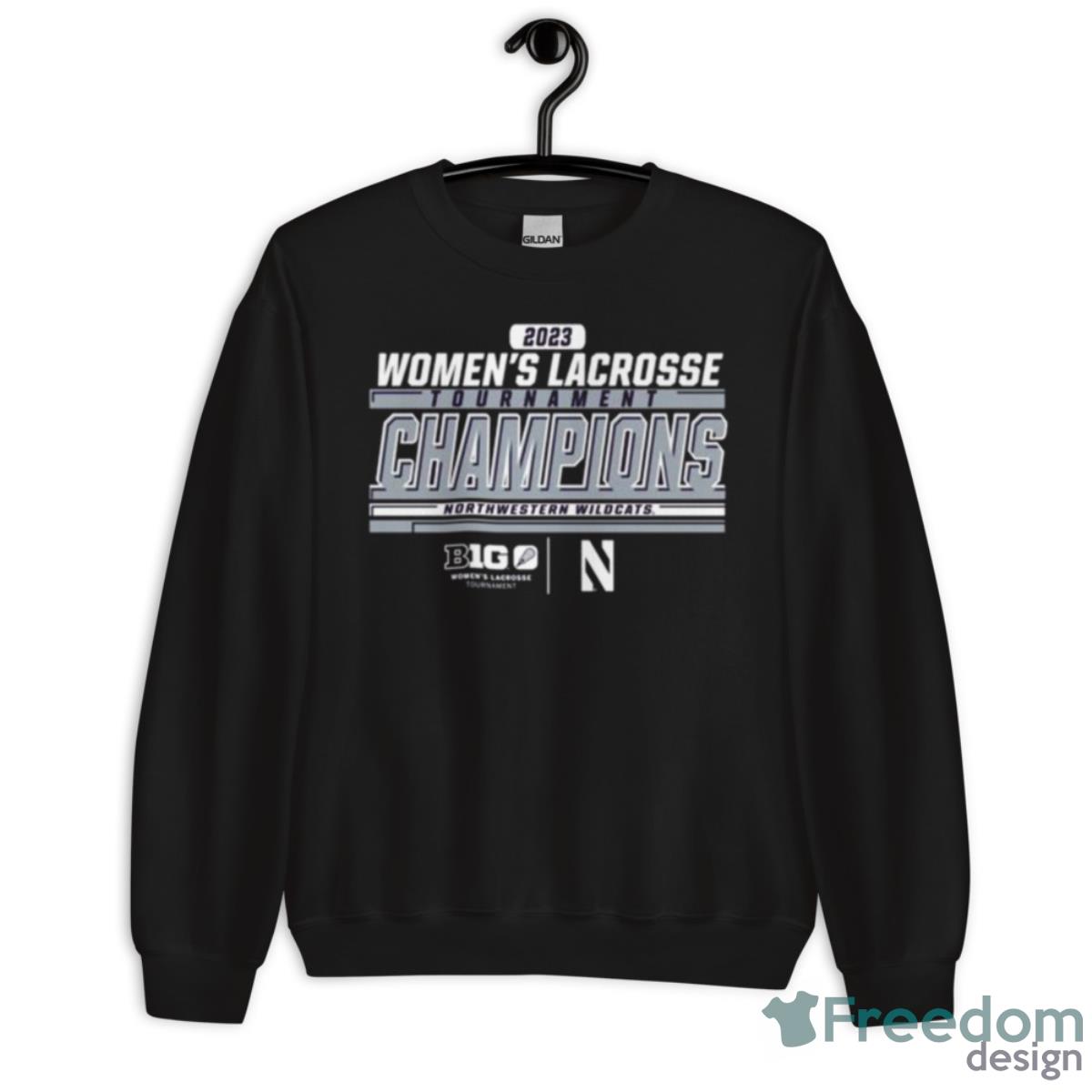 Northwestern Wildcats 2023 Big Ten WoLacrosse Tournament Champions T Shirt - Unisex Crewneck Sweatshirt Northwestern Wildcats 2023 Big Ten WoLacrosse Tournament Champions T Shirt - Unisex Crewneck Sweatshirt