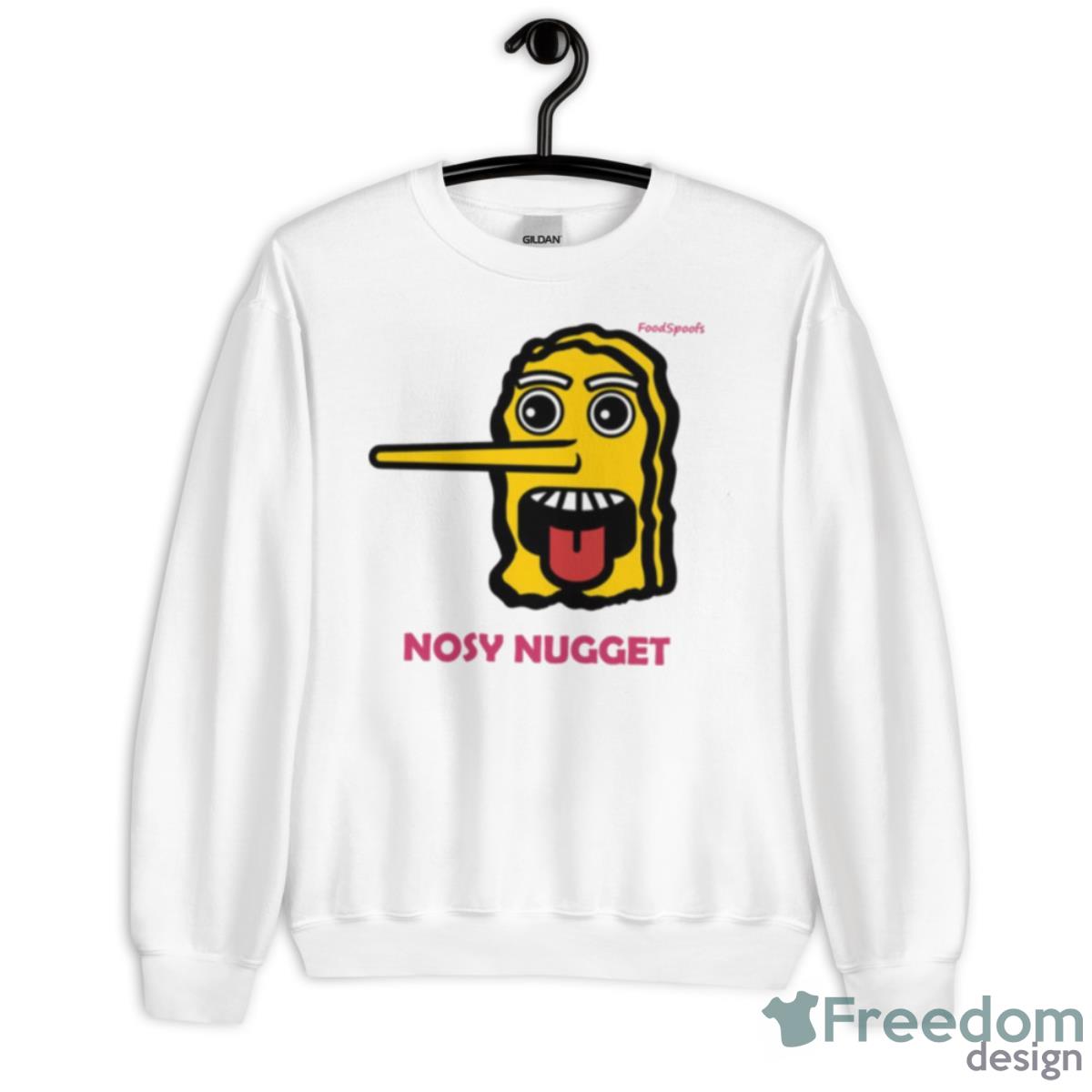 Nosy Nugget Trending Shirt - Unisex Heavy Blend Crewneck Sweatshirt