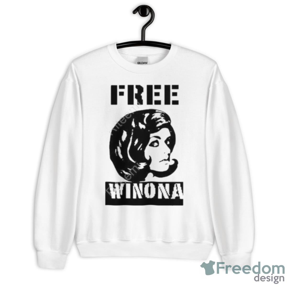 Notgwendalupe Free Winona Shirt - Unisex Heavy Blend Crewneck Sweatshirt