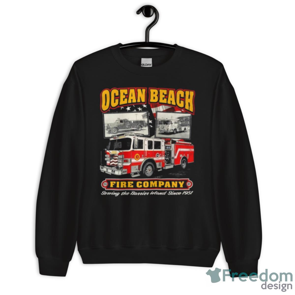 Ocean Beach Fire Company Serving The Berrien Bland Since 1951 Shirt