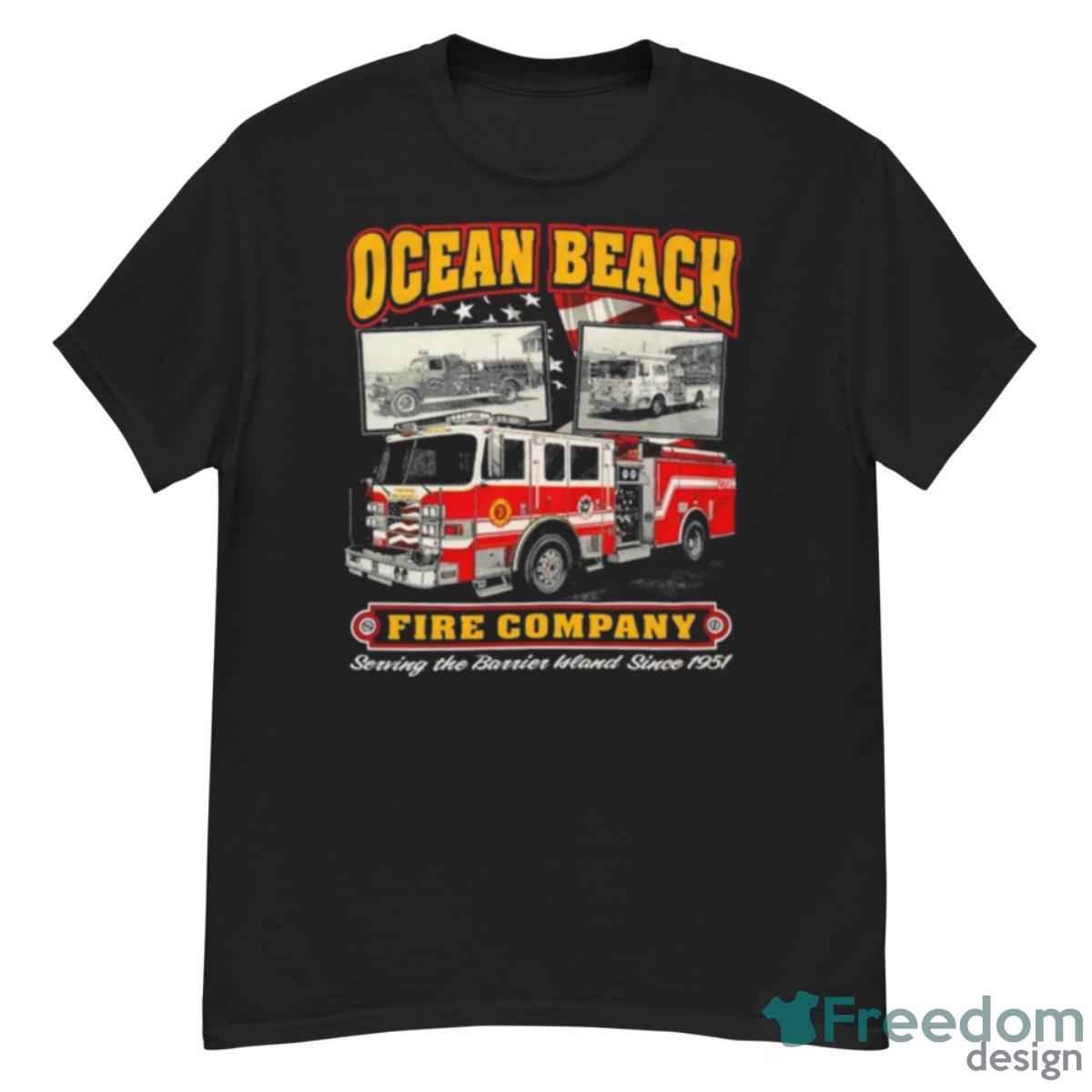 Ocean Beach Fire Company Serving The Berrien Bland Since 1951 Shirt - G500 Men’s Classic T-Shirt