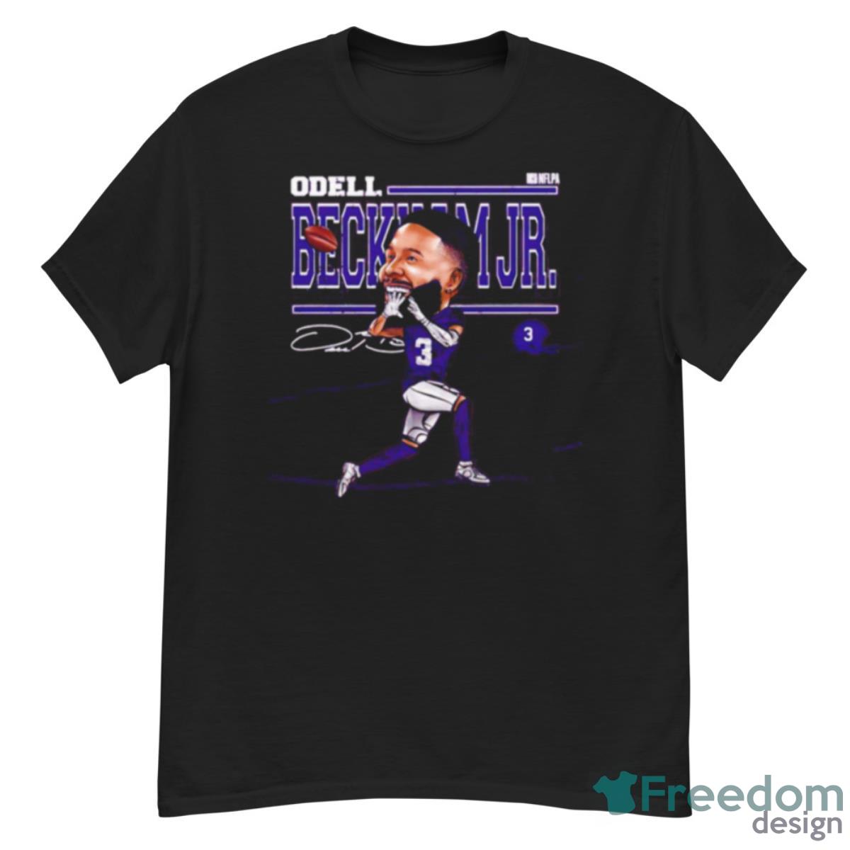 Odell Beckham Jr. Baltimore Cartoon Signature Shirt - G500 Men’s Classic T-Shirt