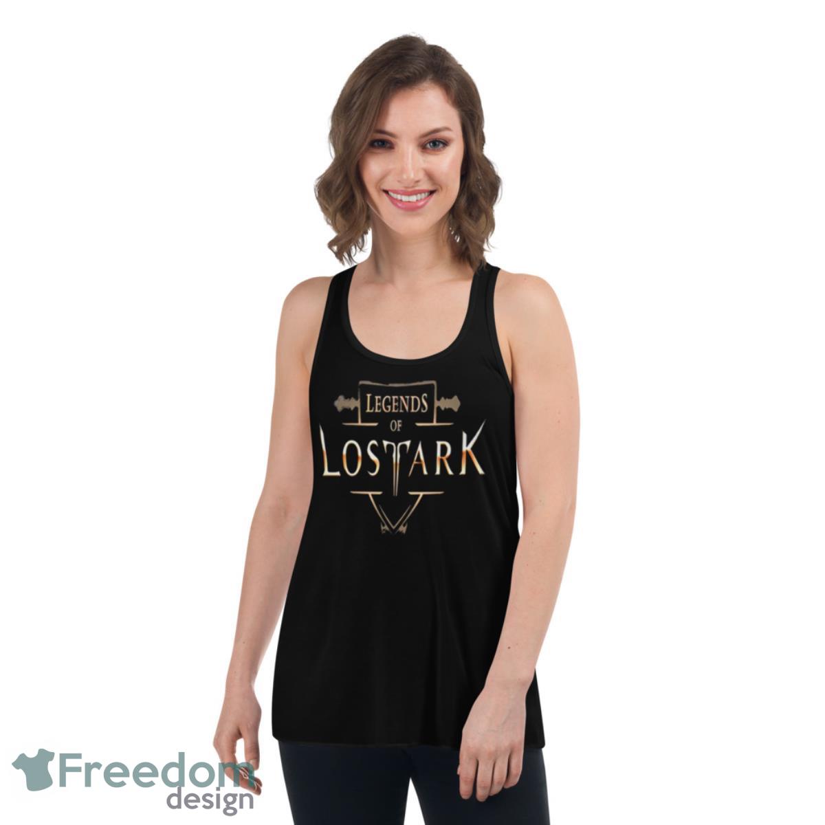 Offical Logo Lost Ark Shirt - Womens Flowy Racerback Tank Offical Logo Lost Ark Shirt - Womens Flowy Racerback Tank