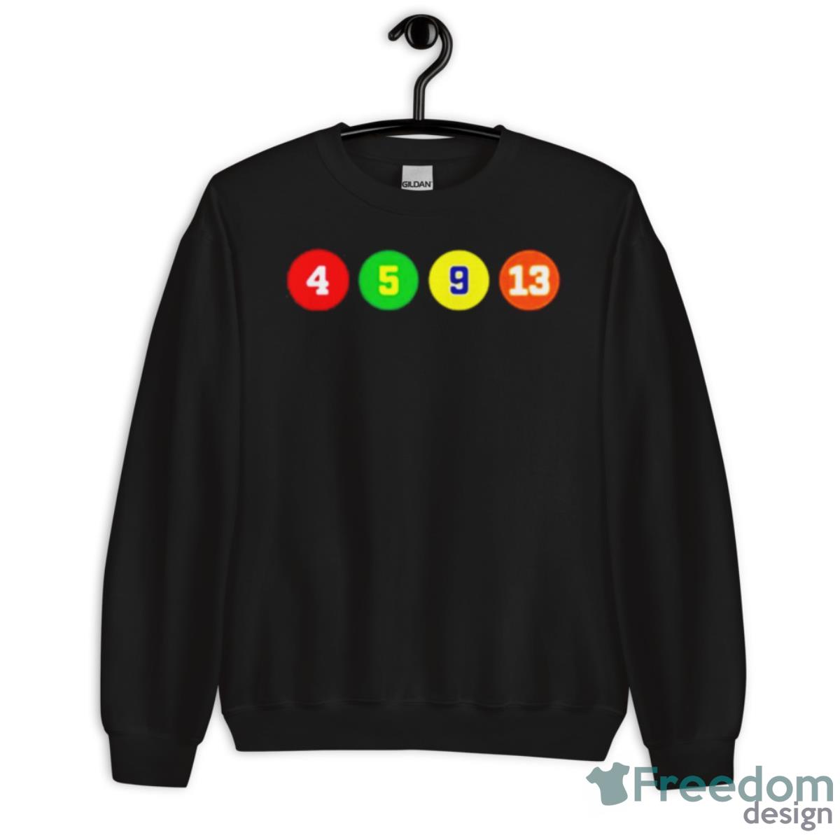 Official 4 5 9 13 3D Shirt Gifts For Your Favorite NFL Fan - Unisex Crewneck Sweatshirt Official 4 5 9 13 3D Shirt Gifts For Your Favorite NFL Fan - Unisex Crewneck Sweatshirt
