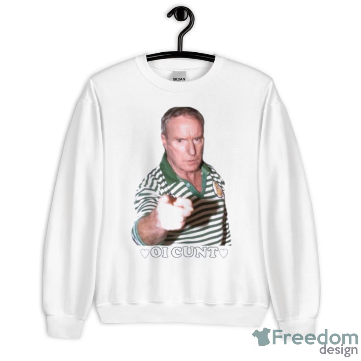 Oi Cunt Alf Stewart Oi Shirt - Unisex Heavy Blend Crewneck Sweatshirt