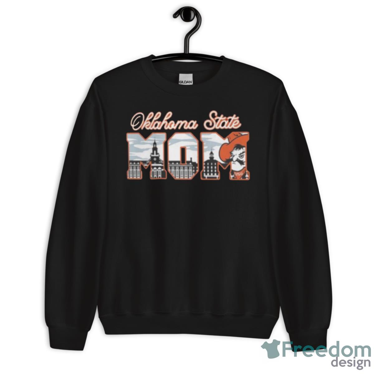Oklahoma State Cowboys WoBlack Campus Mom Shirt - Unisex Crewneck Sweatshirt Oklahoma State Cowboys WoBlack Campus Mom Shirt - Unisex Crewneck Sweatshirt