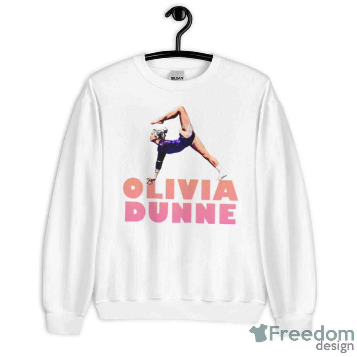 Olivia Dunne Colored Design Shirt - Unisex Heavy Blend Crewneck Sweatshirt