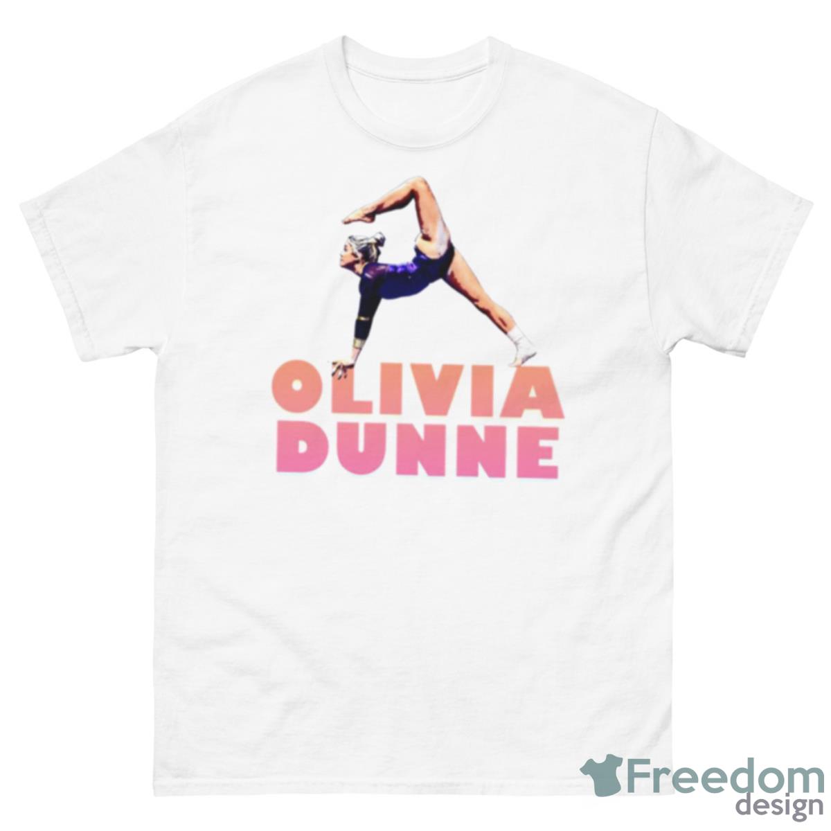 Olivia Dunne Colored Design Shirt - 500 Men’s Classic Tee Gildan