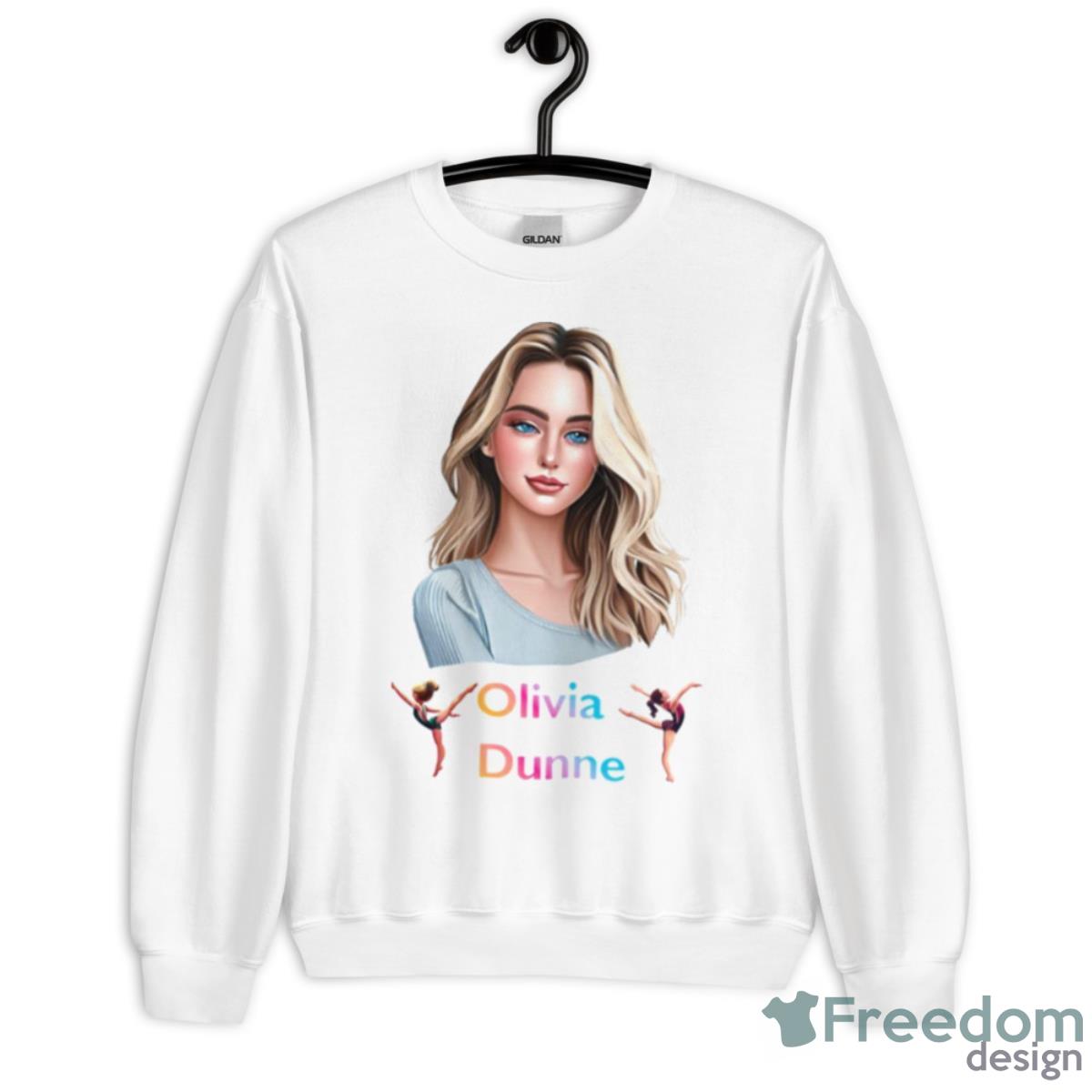 Olivia Dunne Gymnastics Design Shirt - Unisex Heavy Blend Crewneck Sweatshirt