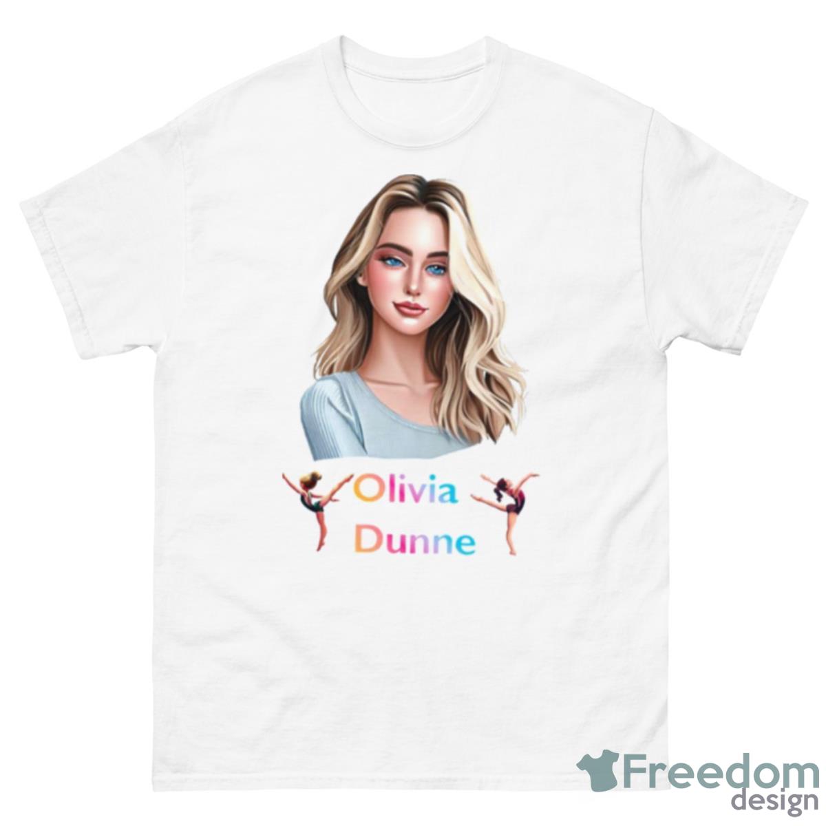 Olivia Dunne Gymnastics Design Shirt - 500 Men’s Classic Tee Gildan