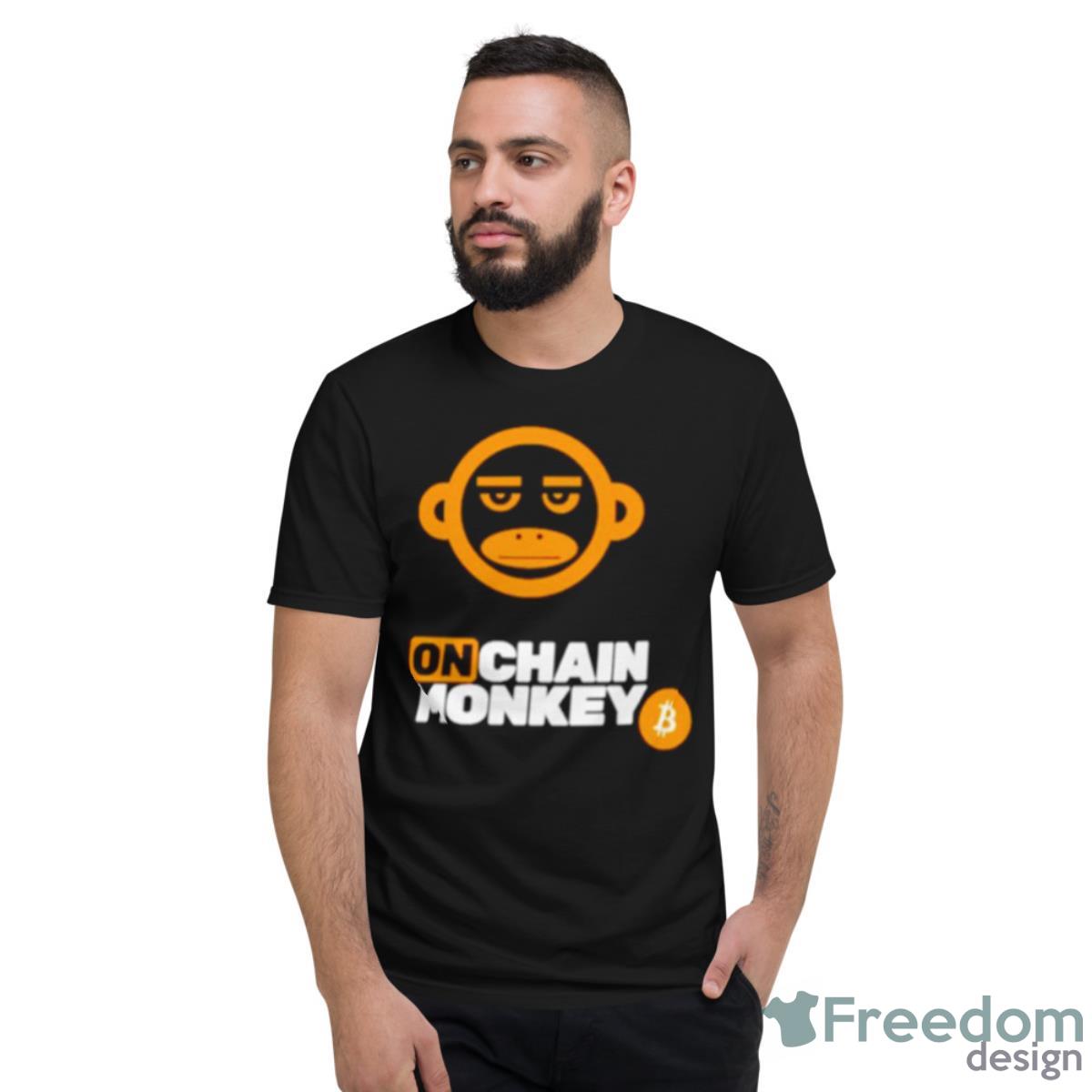 On Chain Monkey Bitcoin Shirt - Short Sleeve T-Shirt